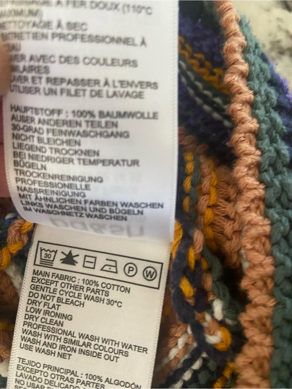 NWT Ba&sh Farfaela Multi-colour sweater - Picture 11 of 11